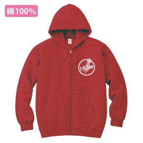 レギュラージップパーカー